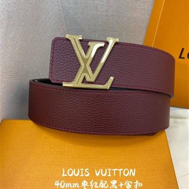 LOUIS VUITTON   2023新款時尚皮帶   4.0CM