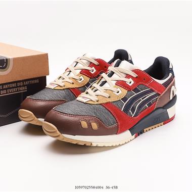 Evisu x Asics Gel-Lyte III 3代 亞瑟士低幫經典復古休閑運動跑步鞋