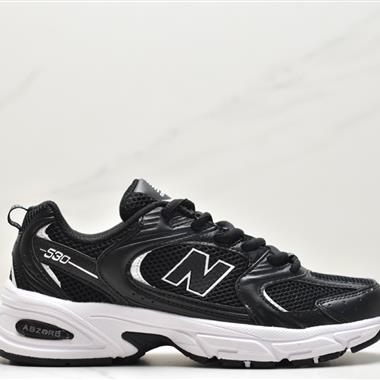 New Balance MR530系列復古老爹風網布跑步休閑運動鞋