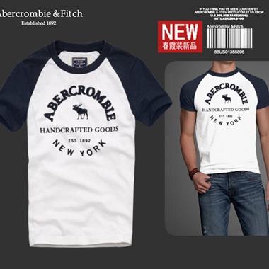 ABERCROMBIE & FITCH HCO 2023男生短袖T恤