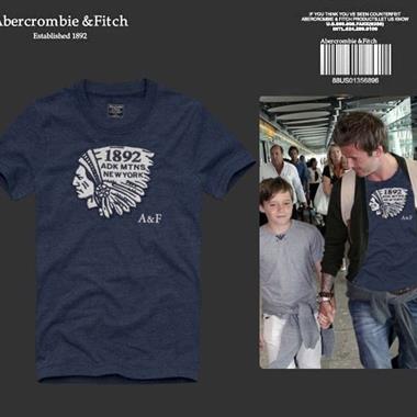 ABERCROMBIE & FITCH HCO 2023男生短袖T恤