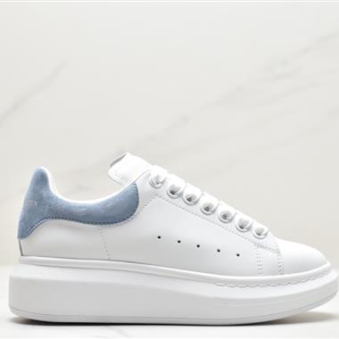 Alexander McQueen Sole Leather Sneakers低幫時裝厚底休閑運動小白鞋