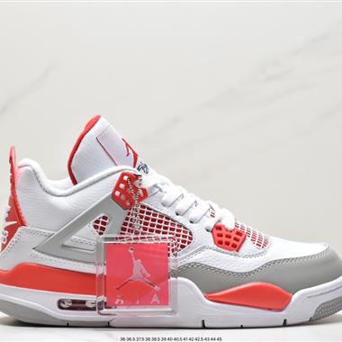 Nike Air Jordan 4 Retro 「Motorsport Away」AJ4代中幫復古實戰 籃球鞋