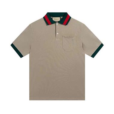 GUCCI   2023夏季新款短袖POLO衫  歐版尺寸偏大