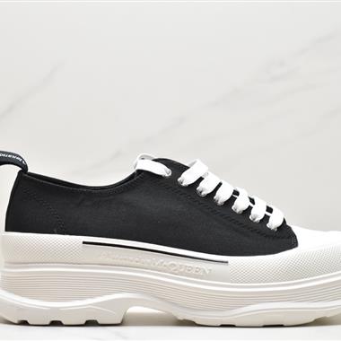 Alexander McQueen sole sneakers 低幫時裝厚底顯高百搭休閑鞋