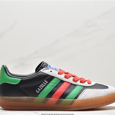  Adidas originals x Gucci Gazelle 聯名經典休閑板鞋