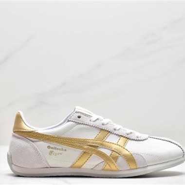 Onitsuka Tiger Runspark 火星運動系列田徑釘復古經典百搭皮革休閑慢跑鞋