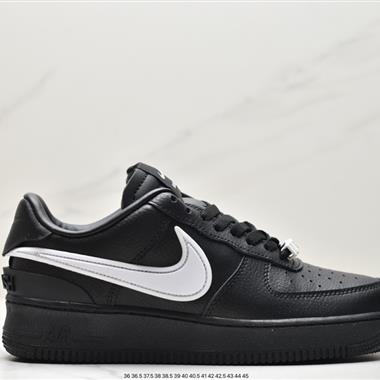 AMBUSH x Nike Air Force 1 Low"Blue/Yellow"空軍一號寬底版系列低幫百搭休閑運動板鞋