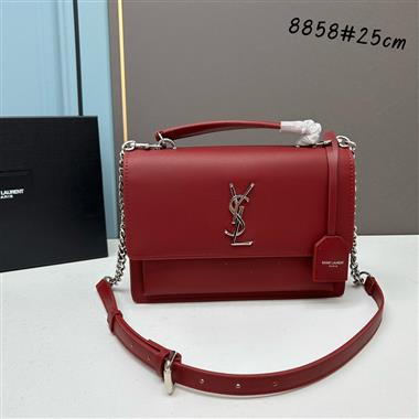 YSL   2023新款女生時尚休閒包 尺寸:25x16x6CM