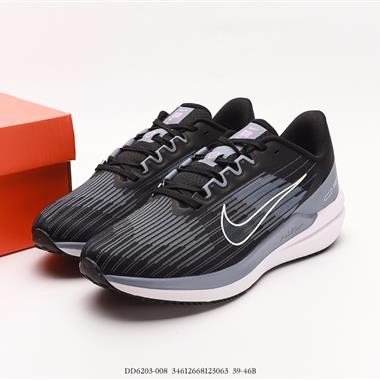 Nike Air Zoom Winflo 9網透面氣 訓跑練步鞋