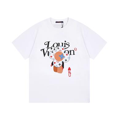 Louis Vuitton   2023夏季新款短袖T恤  歐版尺寸偏大