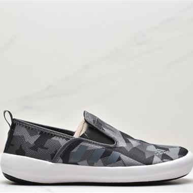 Adidas B Slip-on DLX 戶外速幹兩棲涉水鞋透氣沙灘溯溪鞋