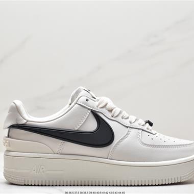 AMBUSH x Nike Air Force 1 Low"Blue/Yellow"空軍一號寬底版系列低幫百搭休閑運動板鞋