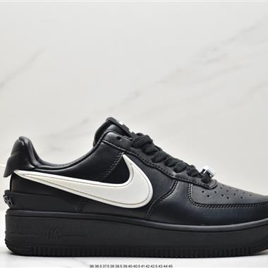 AMBUSH x Nike Air Force 1 Low"Blue/Yellow"空軍一號寬底版系列低幫百搭休閑運動板鞋