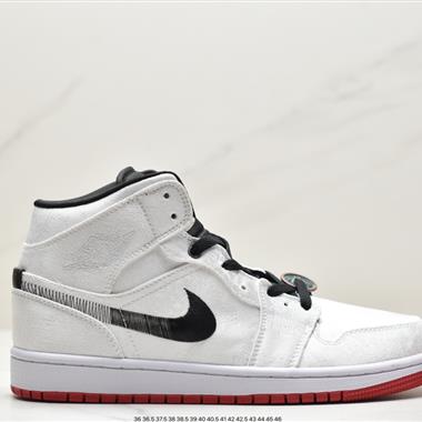 Nike Air Jordan 1 Retro Mid"White Camo" AJ1