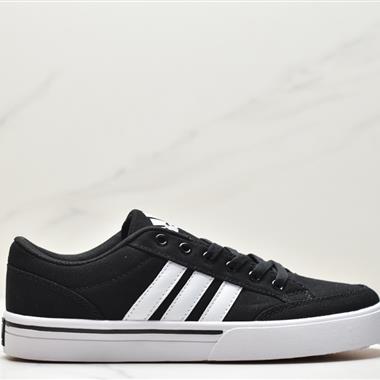 Adidas Gvp Canvas Str 三葉草布面時尚休閑板鞋