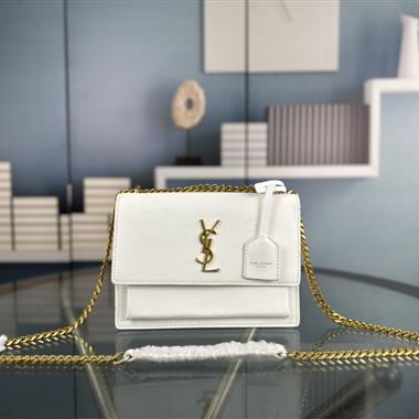 YSL   2023新款女生時尚休閒包 尺寸：22x14x5CM