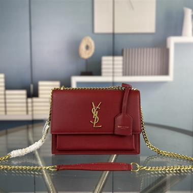 YSL   2023新款女生時尚休閒包 尺寸：22x14x5CM