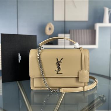 YSL   2023新款女生時尚休閒包 尺寸：25x16x6CM