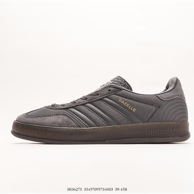 Adidas Originals Gazelle INdoor 三葉草休閑防滑耐磨低幫板鞋