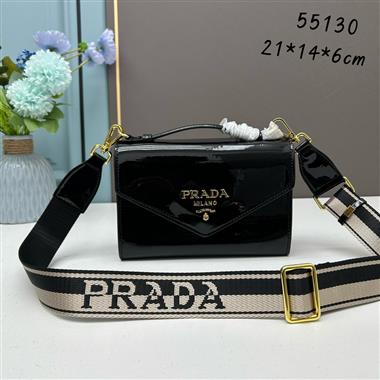 PRADA   2023新款女生時尚休閒包 尺寸：21*14*6.5CM
