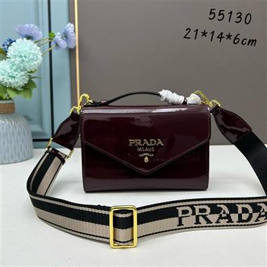 PRADA   2023新款女生時尚休閒包 尺寸：21*14*6.5CM