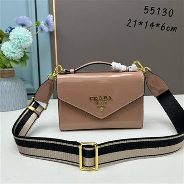 PRADA   2023新款女生時尚休閒包 尺寸：21*14*6.5CM