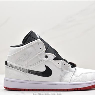 Nike Air Jordan 1 Mid"Green Yellow"AJ1