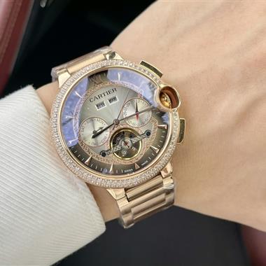 Cartier   2023新款時尚休閒手錶  尺寸：46MM