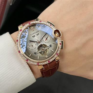 Cartier   2023新款時尚休閒手錶  尺寸：46MM