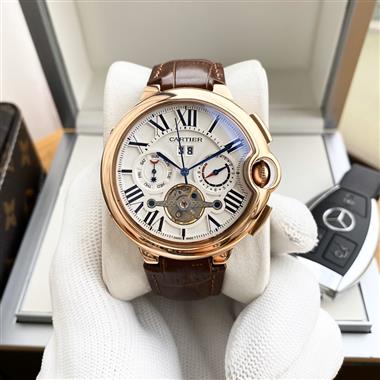 Cartier   2023新款時尚休閒手錶  尺寸：43MM