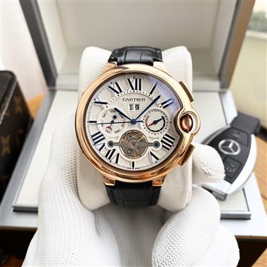 Cartier   2023新款時尚休閒手錶  尺寸：43MM