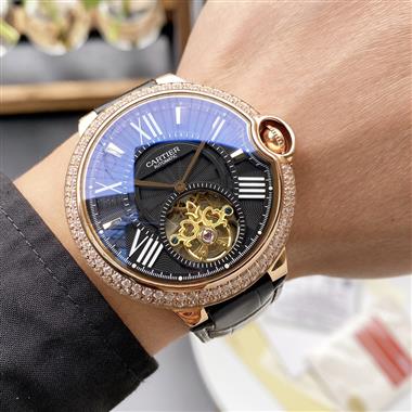 Cartier   2023新款時尚休閒手錶  尺寸：46*13MM