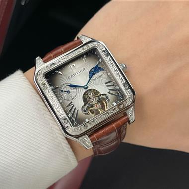 Cartier    2023新款時尚休閒手錶  尺寸：42MM