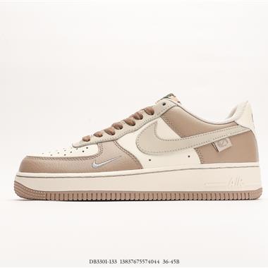 Nike Air Force 1 '07 Low QSMocha BrownSail White Swoosh
