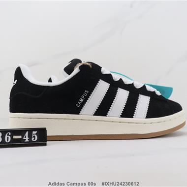 Adidas Campus 00s 三葉草低幫板鞋