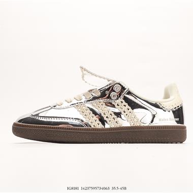 Wales Bonner x Adidas  Originals Samba ClassicSilver Metallic