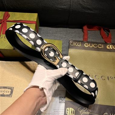 GUCCI   2023新款時尚皮帶   4.0CM