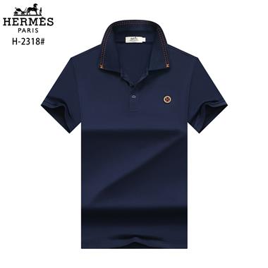 HERMES   2023夏季新款短袖POLO衫