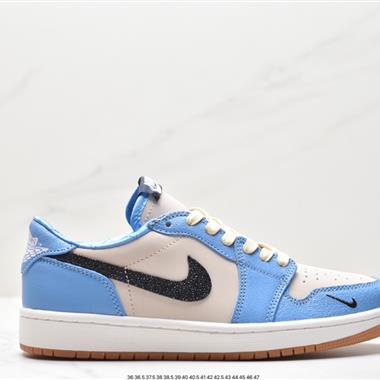 Nike Air Jordan 1 Low 」UNC「 北卡藍AJ1低幫休閑板鞋