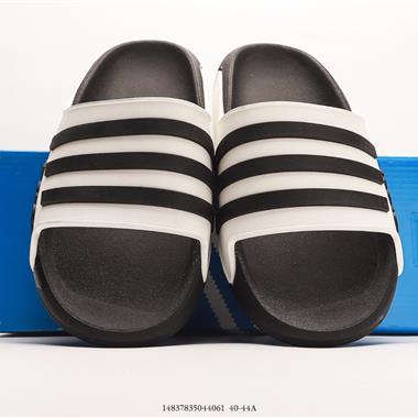 Adidas Adilette Comfort ADJ 夏季單品三葉草拖鞋