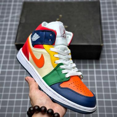 NIKE AIR JORDAN 1 MID AJ1喬1運動鞋 