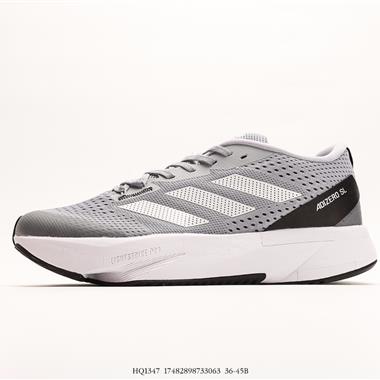 Adidas adizero SL夏季透氣網眼競速跑鞋