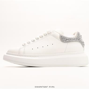 Alexander McQueen Sole Leather Sneakers低幫時裝厚底休閑運動小白鞋