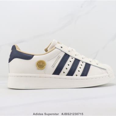 Adidas Superstar 三葉草貝殼頭板鞋 