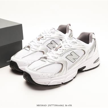 New Balance MR530系列復古老爹風網布跑步休閑運動鞋