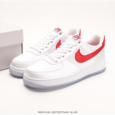Nike Air Force 1’07 Low Satin”WhiteRedo“