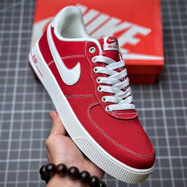 Nike Air Force 1 AC 簡版空軍一號 帆布透氣低幫經典板鞋