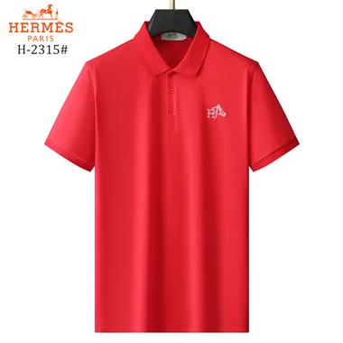 HERMES   2023夏季新款短袖POLO衫