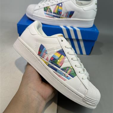 Adidas Originals Superstar Bold 三葉草 貝殼頭板鞋